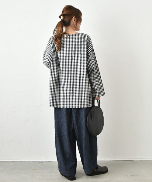 No18｜ギンガムチェックプルオーバー [[304201]][C]