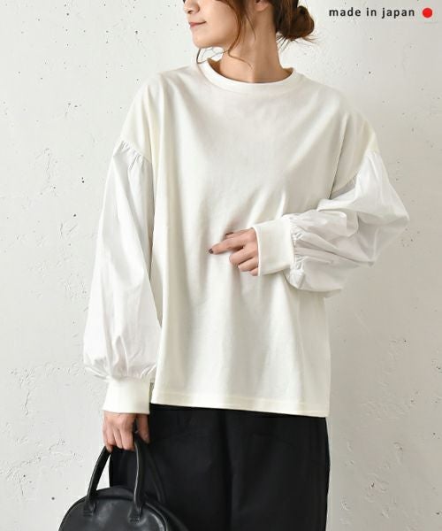 No18｜ブロードパフスリーブプルオーバー [[220163]][C]