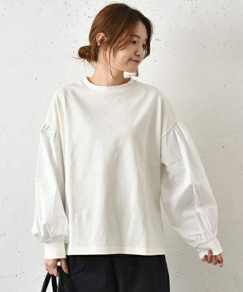 No18｜ブロードパフスリーブプルオーバー [[220163]][C]