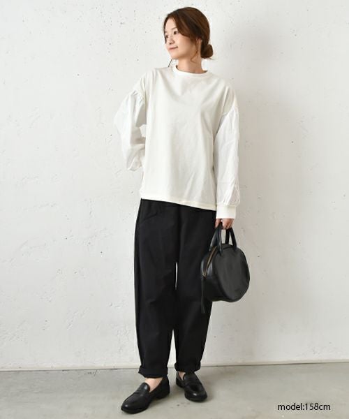 No18｜ブロードパフスリーブプルオーバー [[220163]][C]