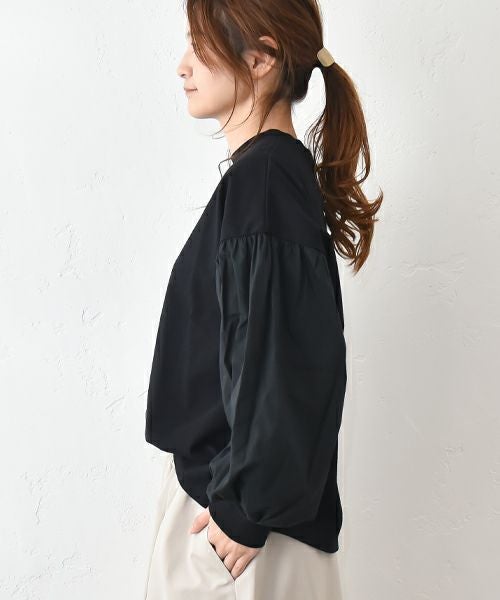 No18｜ブロードパフスリーブプルオーバー [[220163]][C]