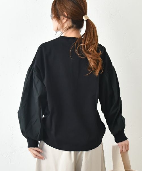 No18｜ブロードパフスリーブプルオーバー [[220163]][C]