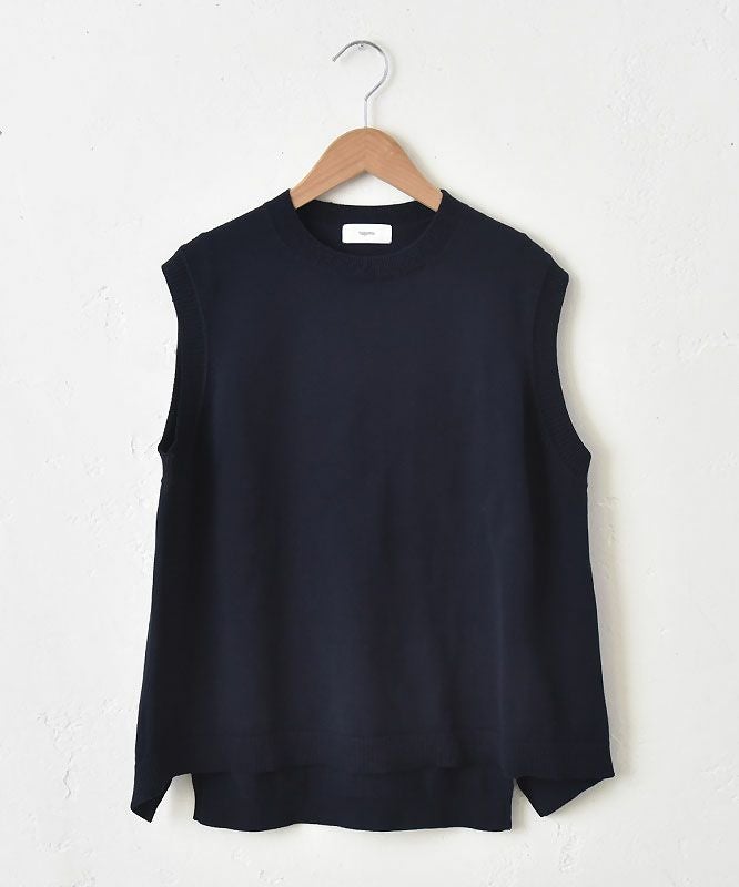 hagumu｜やわらかコットンベスト [[ha-BE-27]][C]