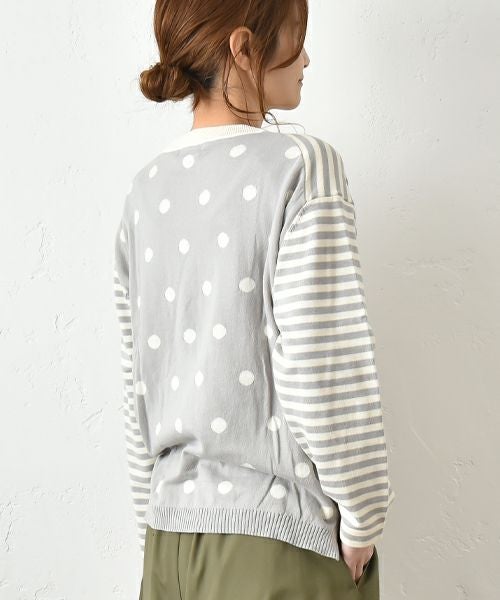 hagumu｜しましま＆みずたまプルオーバー [[ha-PO-44]][C]