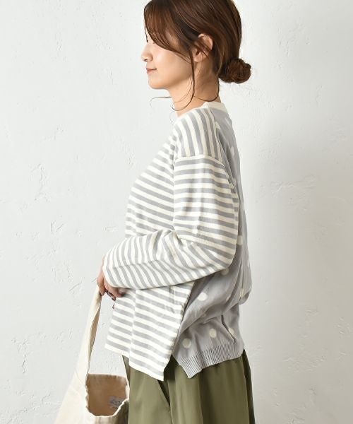 hagumu｜しましま＆みずたまプルオーバー [[ha-PO-44]][C]