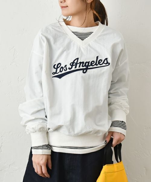 IN THE MARKET｜Vネックロゴプルオーバー [[C-2370]][C]