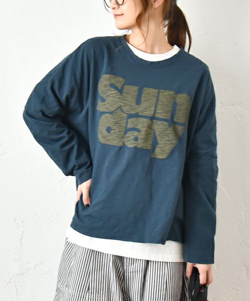  IN THE MARKET｜ロゴロンTee [[C-2371]][C]