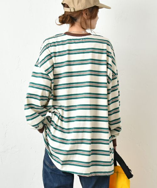 IN THE MARKET｜ボーダーTee [[C-2372]][C]