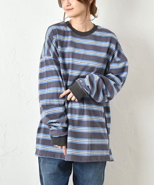 IN THE MARKET｜ボーダーTee [[C-2372]][C]