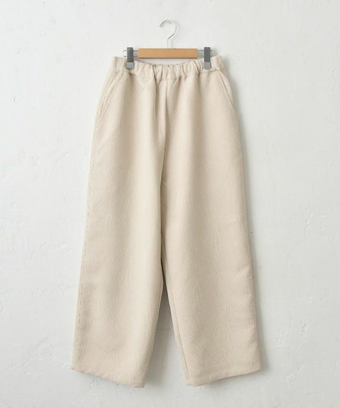  HUMS｜ジャガードワイドパンツ [[HU-PT-02]][C]