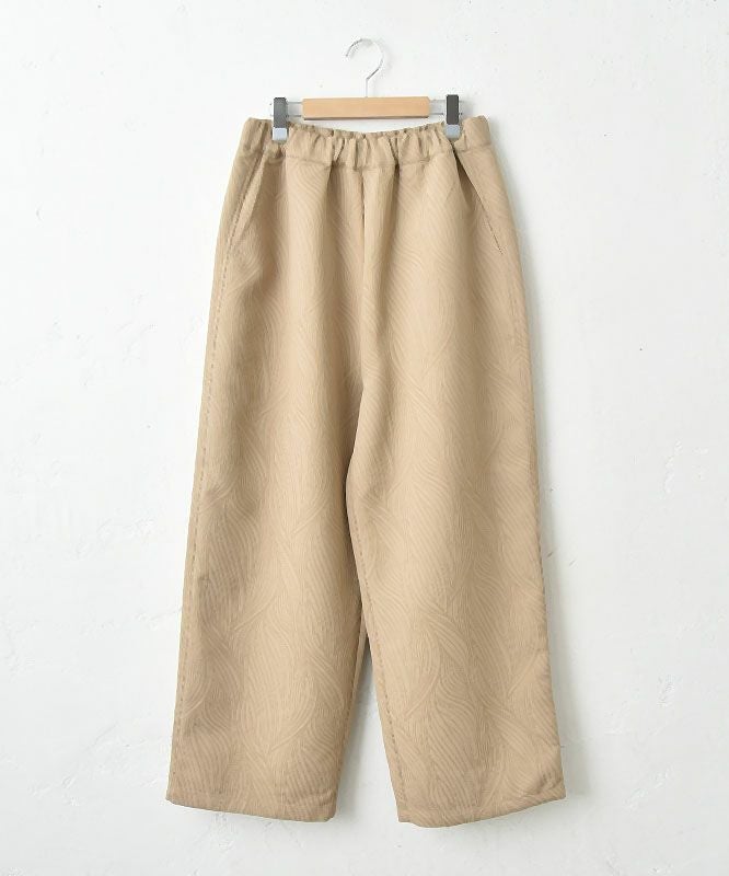  HUMS｜ジャガードワイドパンツ [[HU-PT-02]][C]