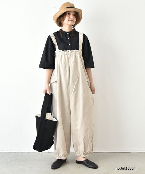 SUN VALLEY｜コットンリップストップサロペット [[SE2011254]][C]