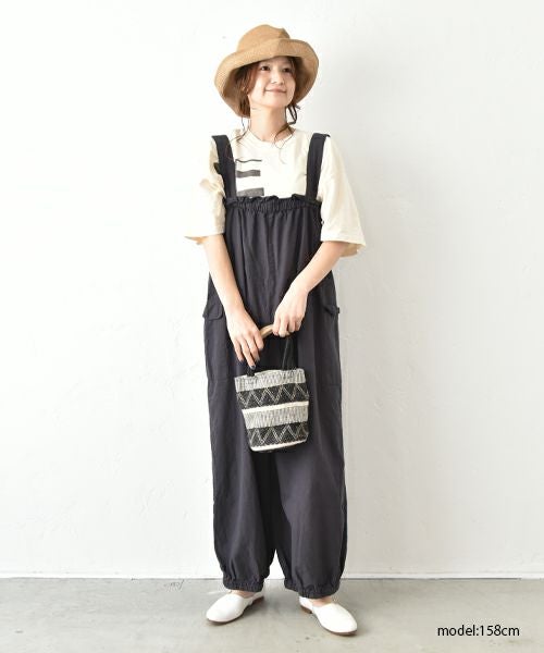 SUN VALLEY｜コットンリップストップサロペット [[SE2011254]][C]