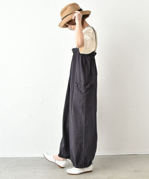 SUN VALLEY｜コットンリップストップサロペット [[SE2011254]][C]