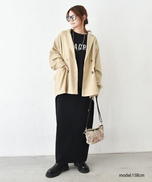 HUMS｜ニットタイトスカート [[MT-0415]][C]