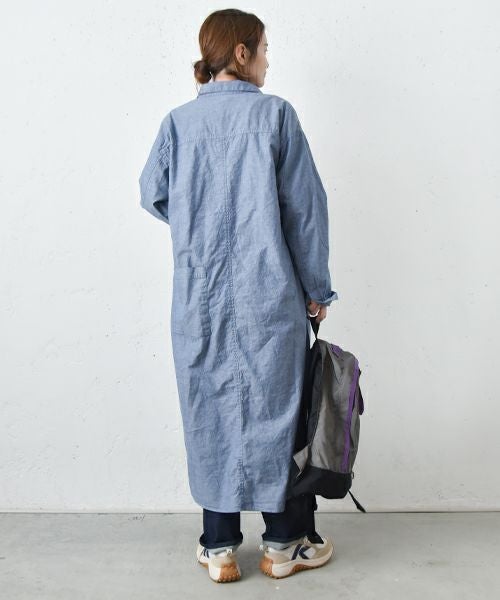 her.｜クラシック ダンガリーワンピース [[F-1274]][C]