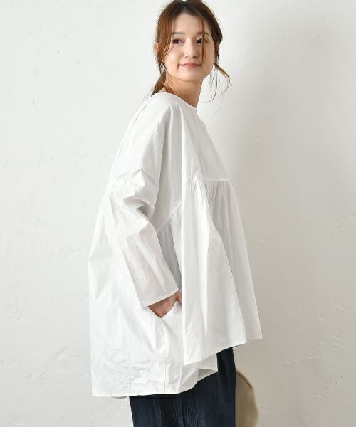 hagumu｜ギャザープルオーバー [[hag-131]][C] 