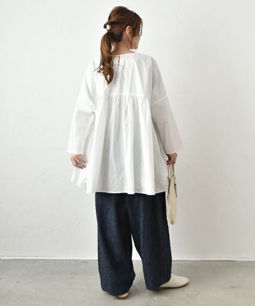 hagumu｜ギャザープルオーバー [[hag-131]][C] 