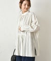 No18｜前ギャザー後ろ変形ヨークチュニック [[H24045]][C]