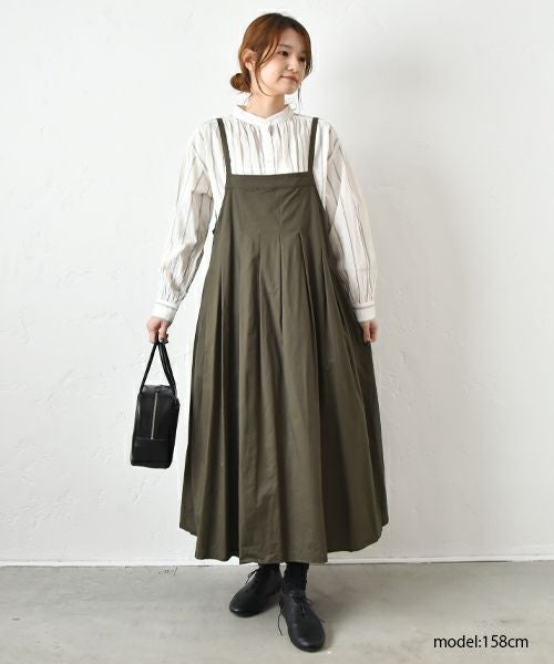 No18｜前ギャザー後ろ変形ヨークチュニック [[H24045]][C]