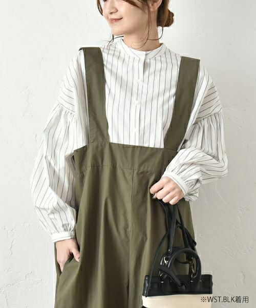 hagumu｜スタンドカラーシャツ [[hag-130]][C]