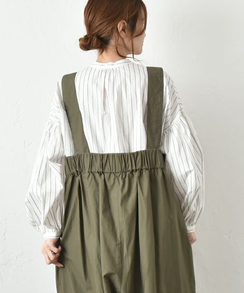 hagumu｜スタンドカラーシャツ [[hag-130]][C]