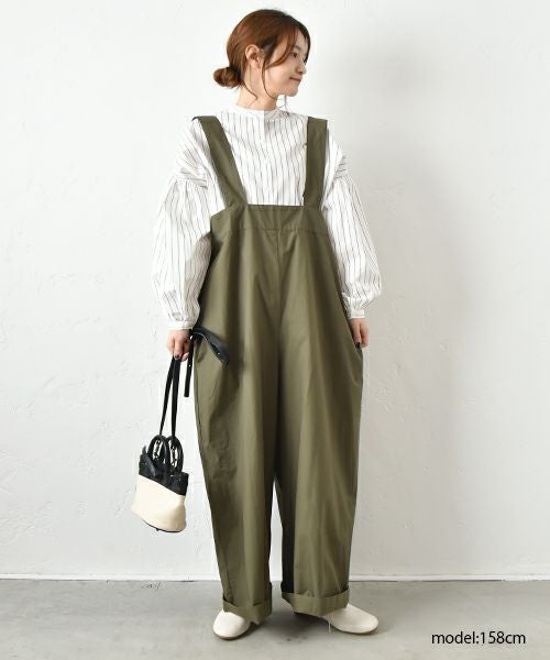 hagumu｜スタンドカラーシャツ [[hag-130]][C]