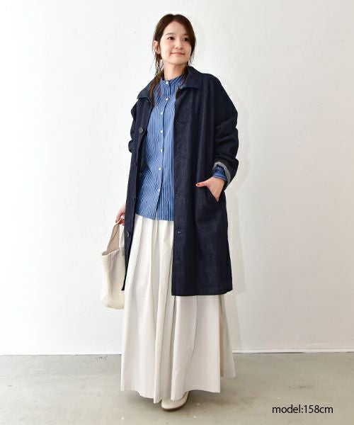 hagumu｜スタンドカラーシャツ [[hag-130]][C]