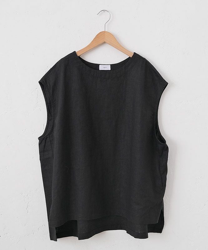  hagumu｜クルーネックロングベスト [[hag-128]][C]