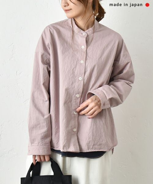 her.｜綿ナイロンシャツ [[CE3SH230204C]][C]