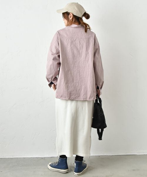 her.｜綿ナイロンシャツ [[CE3SH230204C]][C]