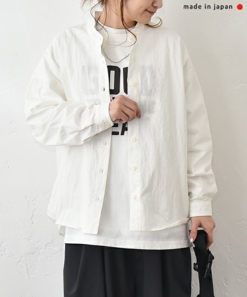 her.｜綿ナイロンシャツ [[CE3SH230204C]][C]