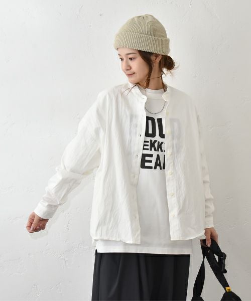 her.｜綿ナイロンシャツ [[CE3SH230204C]][C]