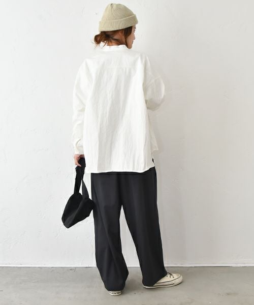 her.｜綿ナイロンシャツ [[CE3SH230204C]][C]