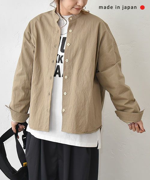 her.｜綿ナイロンシャツ [[CE3SH230204C]][C]