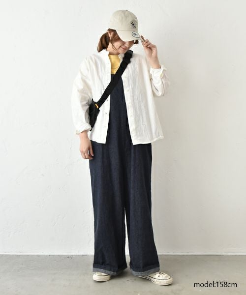 her.｜綿ナイロンシャツ [[CE3SH230204C]][C]