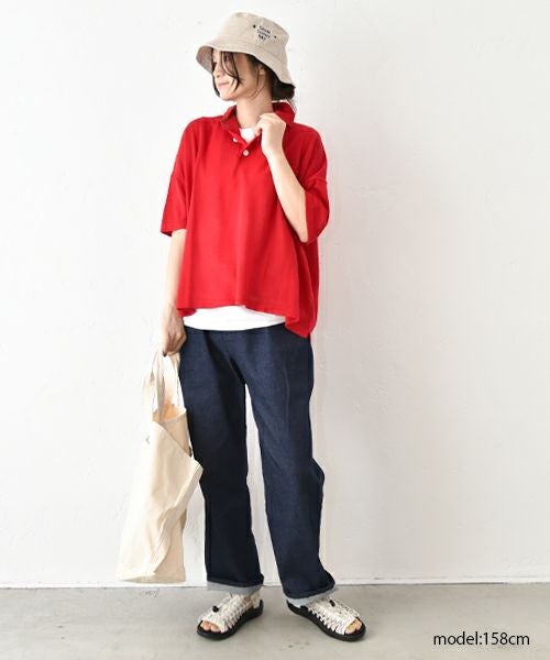  her.｜ストレッチデニムテーパードパンツ [[CE3PT240204A]][C]