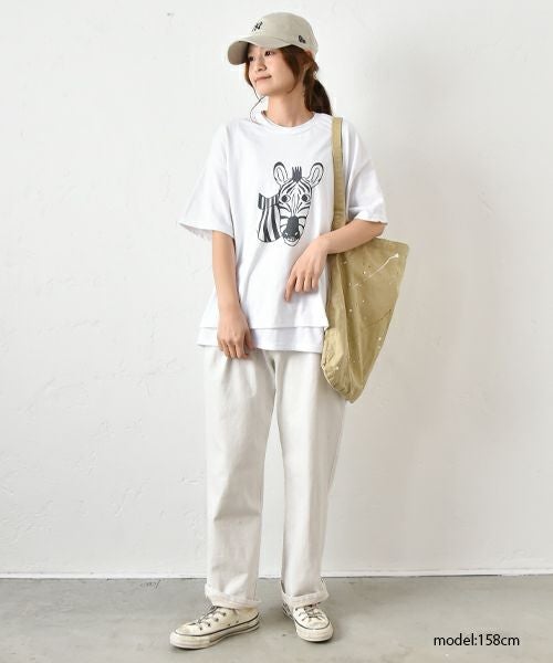 her.｜ストレッチデニムテーパードパンツ [[CE3PT240204A]][C]