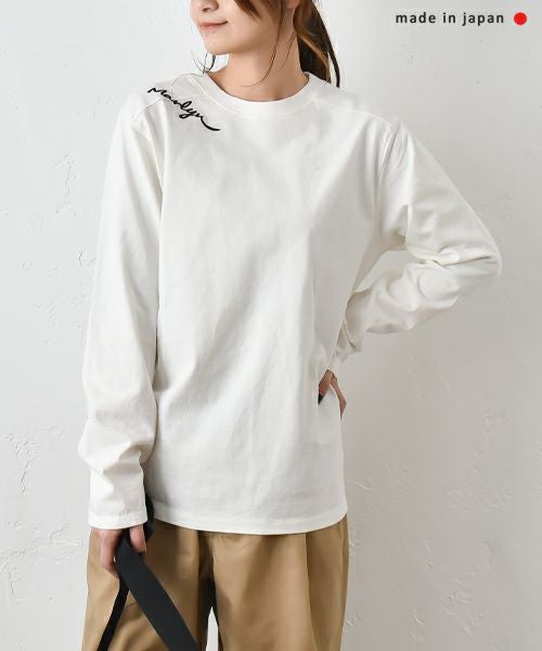 and quarter｜刺繍ヨークプルオーバー [[MA-910205]][C]