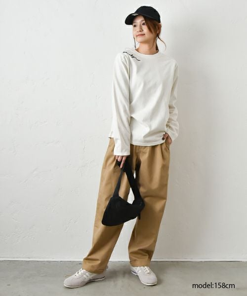 and quarter｜刺繍ヨークプルオーバー [[MA-910205]][C]