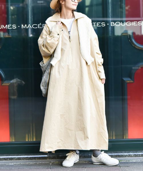 HUMS｜ハーフジップワンピース [[HUM-051]][C]