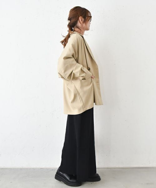 HUMS｜バックドロストジャケット [[HUM-054]][C]