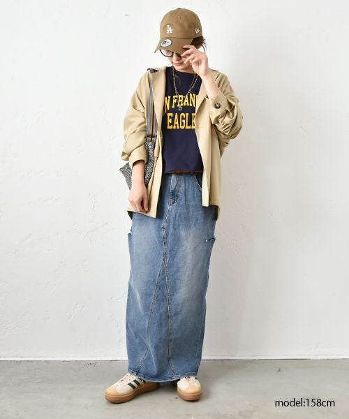 HUMS｜バックドロストジャケット [[HUM-054]][C]