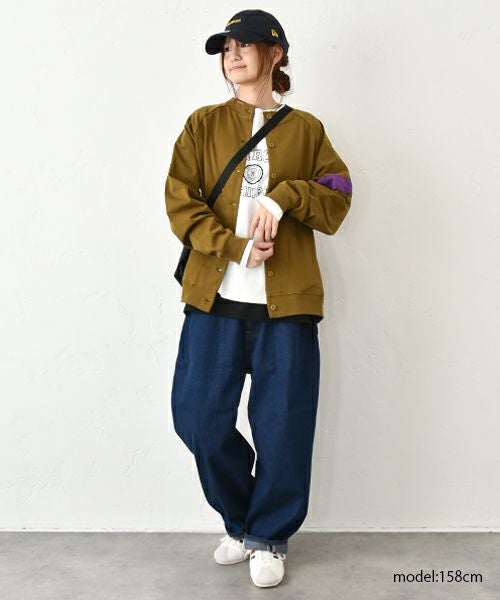 and quarter｜ラグラン10部袖ロゴロンT [[131286F]][C]