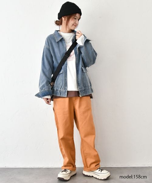 and quarter｜ラグラン10部袖ロゴロンT [[131286F]][C]