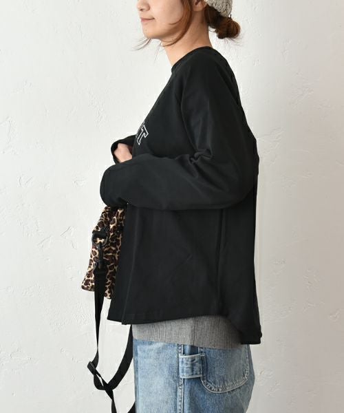 and quarter｜ラグラン10部袖ロゴロンT [[131286F]][C]