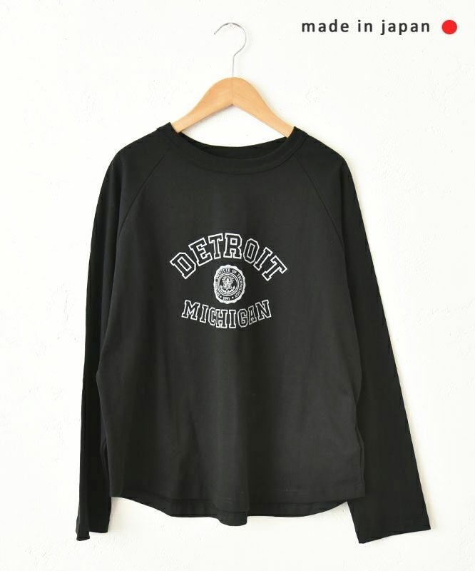 and quarter｜ラグラン10部袖ロゴロンT [[131286F]][C]