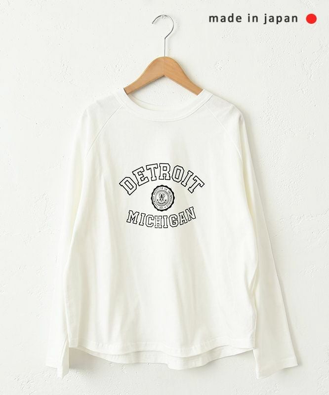 and quarter｜ラグラン10部袖ロゴロンT [[131286F]][C]