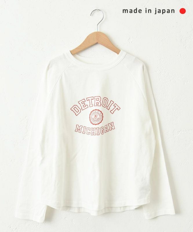 and quarter｜ラグラン10部袖ロゴロンT [[131286F]][C]