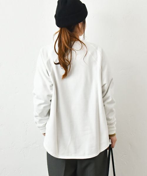 her.｜ミニ裏毛ラグランスウェットカットソー [[131301H]][C]